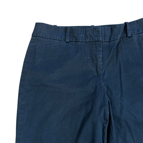 Talbots Black Casual Chino Bermuda Shorts Size 2 - Picture 3 of 8